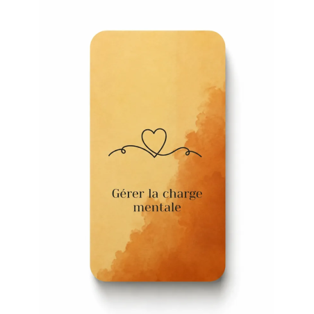 Carte de soutien Toujours L, illustration cœur, cadeau pour femme aidante d'une proche malade