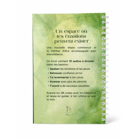 Livret audio Toujours L, carnet d'accompagnement pour femme en rémission de cancer